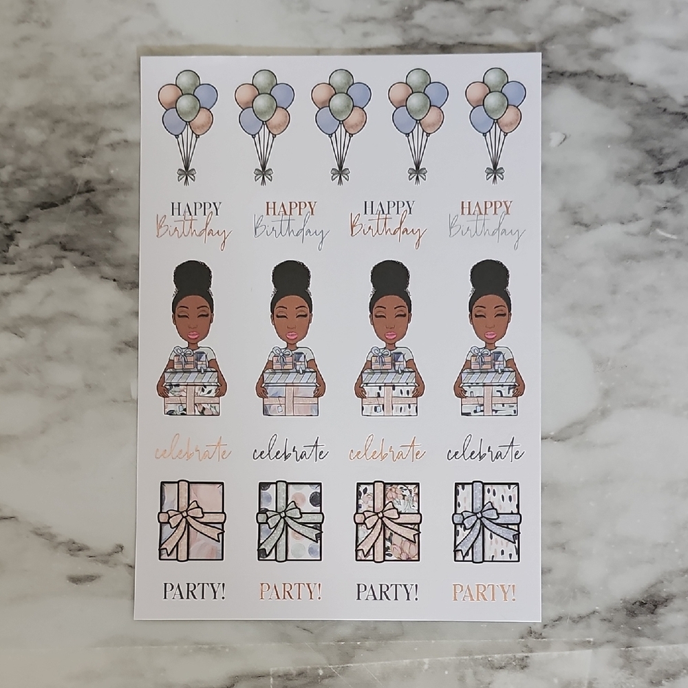 Springtime Planner Sticker Set - Picture 5 of 16